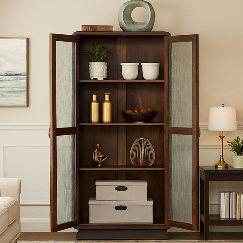 Jovan Tall Display Cabinet