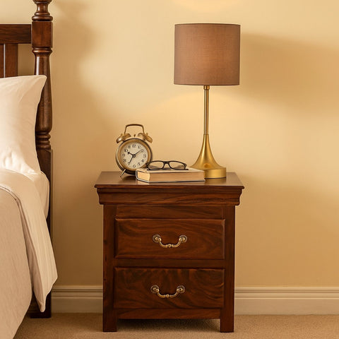 Heritage Manor Solid Wood Bedside