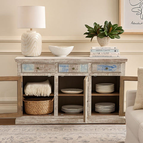 Sawan Rustic Mango Wood Sideboard