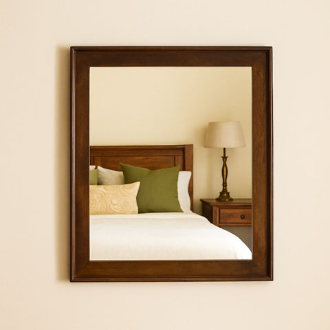 Conall Mango Wood Rectangular Mirror