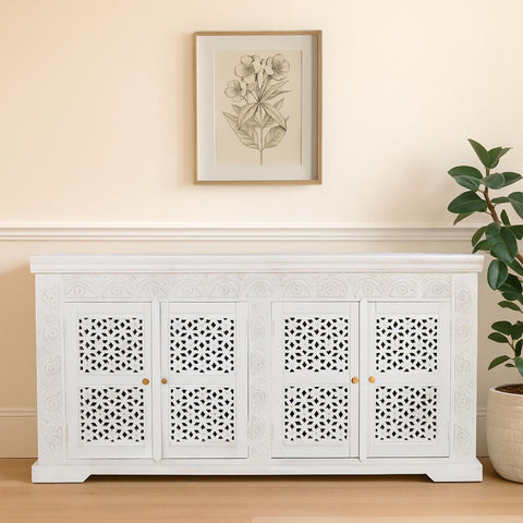 Diabelli Carved 4-Door Sideboard