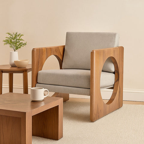 Orbit Chair in Mango Wood