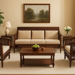 Lata 3 Seater Sheesham Wood Sofa