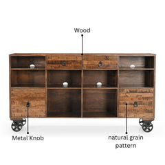 Guru Christin Caster Media Console