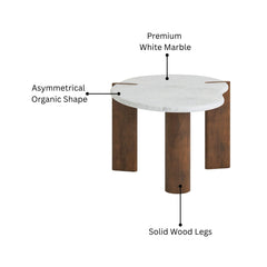 Modern Marble Top Coffee Table