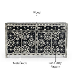 FS Zamora Bone Inlay Sideboard