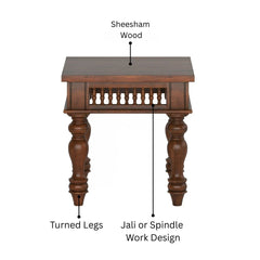 Rani Sheesham Wood Lamp Table