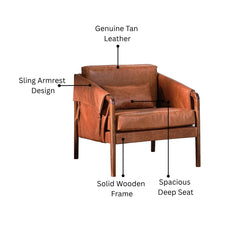Ardmore Leather Accent Chair