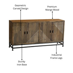 Esteban 4 Door Sideboard