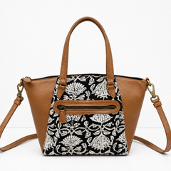 The Chestnut Floral Medium Tote