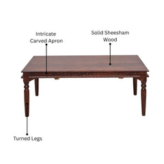 Lata Sheesham Wood Dining Table