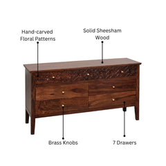 Anasuya Sheesham Wood Dresser