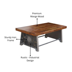 Cormac Industrial Coffee Table