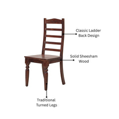 Lata Sheesham Wood Dining Chair