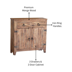 Vintage Mango Wood Sideboard