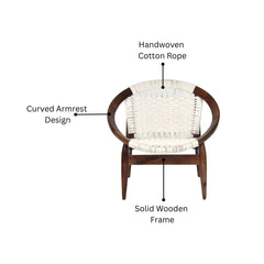 Peraza Handwoven Accent Chair