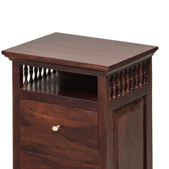 Aruna Carved Spindle Night Stand