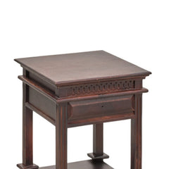 Tikku Sheesham Wood Side Table with Drawer