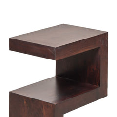 Henry Sheesham Wood Z-Shaped Side Table