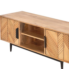Edra Light Mango Wood Wide TV Unit