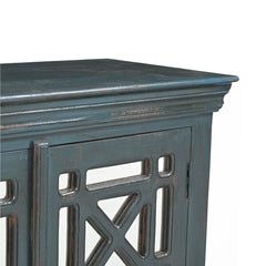 Guru 4-Door Lattice Pattern Sideboard