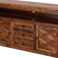 Mason Mango Wood 3-Drawer 2-Door Media Sideboard