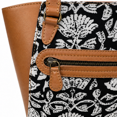 The Chestnut Floral Medium Tote