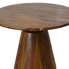 Nandin Mango Wood Pedestal Dining Table