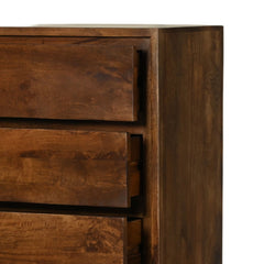 5-Drawer Poster Chest in Natural Finish