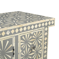 Kresley Bone Inlay Credenza Sideboard