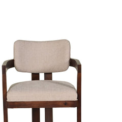 Modern Wooden Upholstered Dining Chair