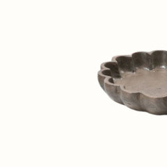 Scalloped Edge Solid Mango Wood Tray - Small