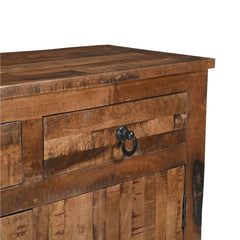 Vintage 4-Door Sideboard with Drawers