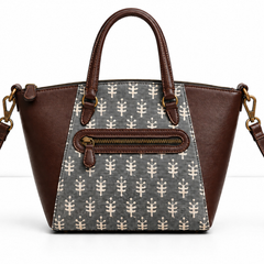 The Espresso Pines Medium Tote