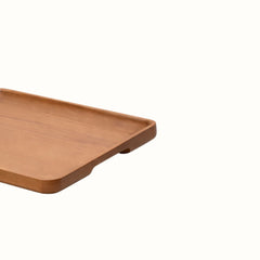 Zenith Solid Mango Wood Rectangular Serving Tray - Small