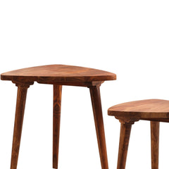 Parola Sheesham Wood Nesting Table Set