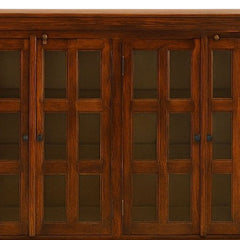 24 Glass Sheesham Sideboard