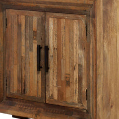 Uptown Rustic Framed Mango Wood Cabinet