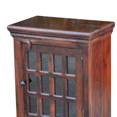 Monsoon Dark Sheesham Wood Small Cabinet