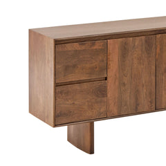 Contemporary Mango Wood Sideboard