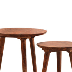 Tananger Sheesham Wood Nesting Table Set