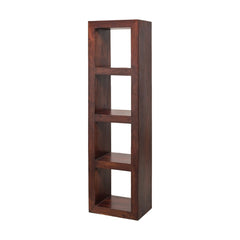 Kamdhenu Sheesham Wood 4-Hole Open Bookcase