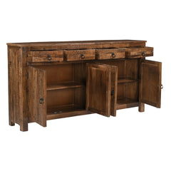 Vintage 4-Door Sideboard with Drawers