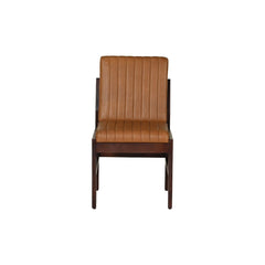 Wrenna Upholstered Leather Dining Chair