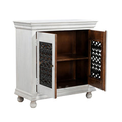 Guru Handcrafted 2-Door Jail-Style Server Cabinet