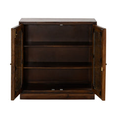 Kalpana Mango Wood Entryway Shoe Cabinet
