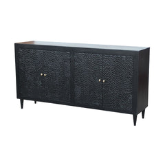 Narissa 4-Door Sideboard in Solid Mango Wood