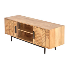 Edra Light Mango Wood Wide TV Unit