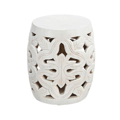 Rimsa Carved Side Table
