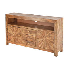 The Cayley Geometric 3-Drawer Media Sideboard